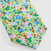 Green Standard Flower Necktie