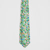 Green Standard Flower Necktie